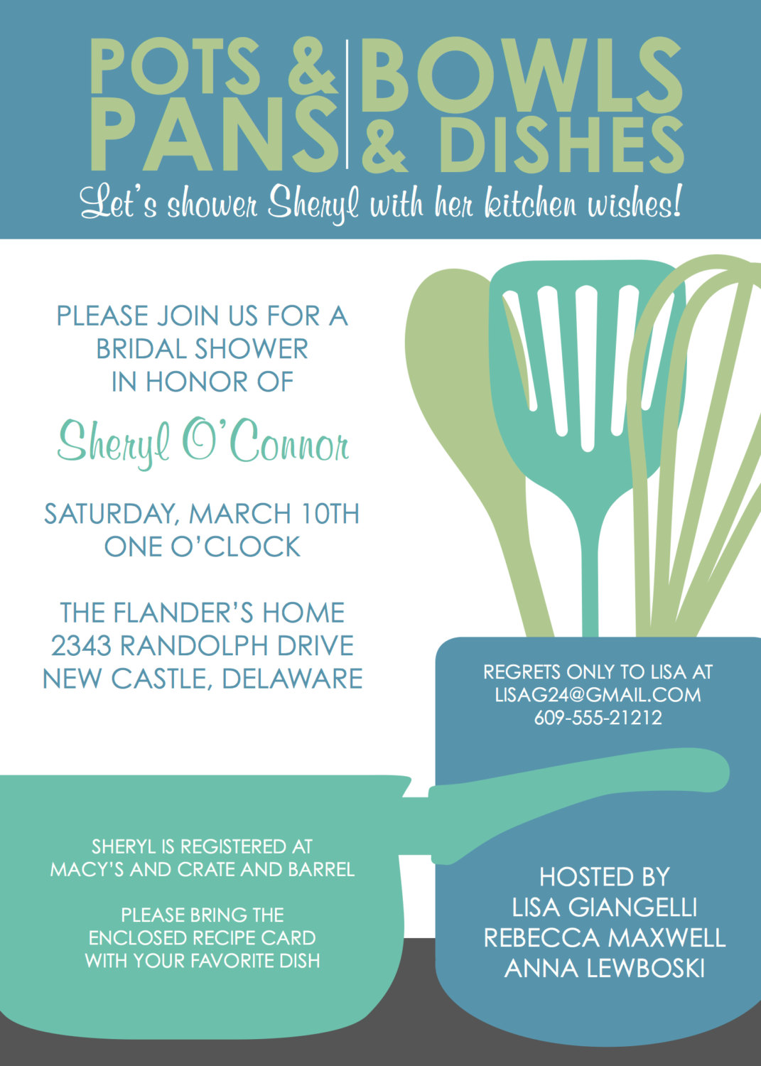 ... Gallery For - Bridal Shower Invitations Templates Free Download