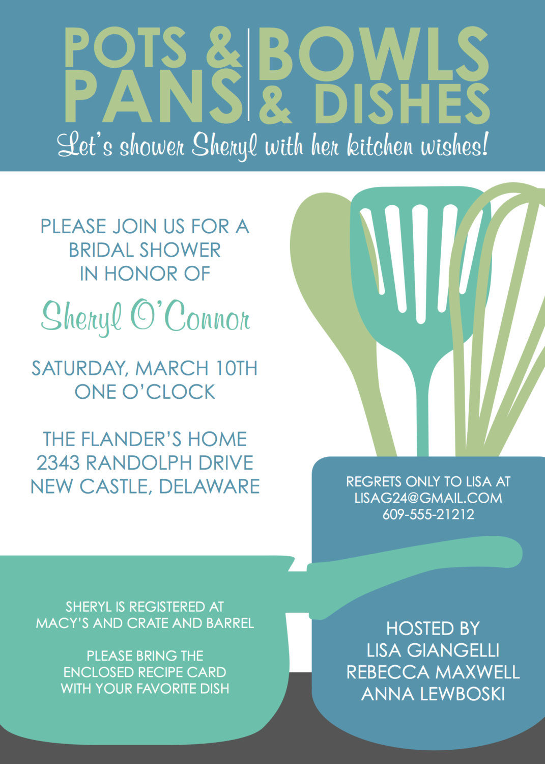 Bridal Shower Invitations Templates Free Download Il_fullxfull ...